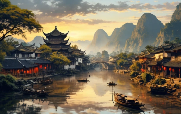 Città antica di Huanglongxi: un viaggio dal vivo dai tre regni Wharf alla città dell'acqua di Tianfu-3