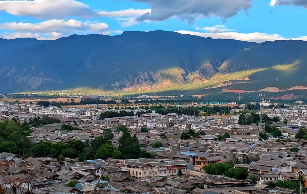 Città antica di Shuhe: un viaggio sereno dalla stazione di posta del cavallo del tè ai piedi delle montagne innevate-2
