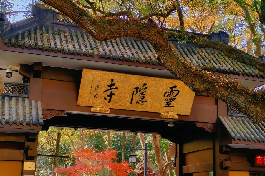 Tempio di Lingyin: Un pellegrinaggio dal luogo dove il picco di Vulture si riferisce al tempio ancestrale di un Buddismo Zen di mille anni