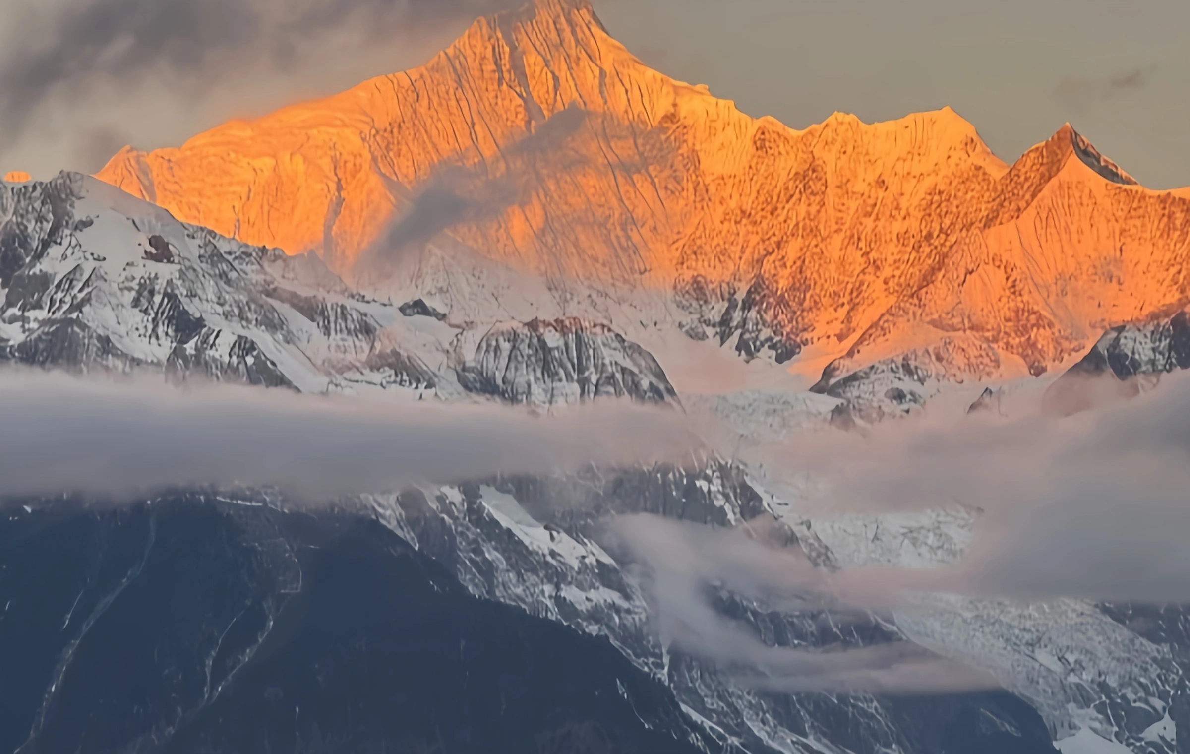 Снежная гора Силинг: окно с тысячей осенних снегов, поэтическая страна чудес в реальности-3