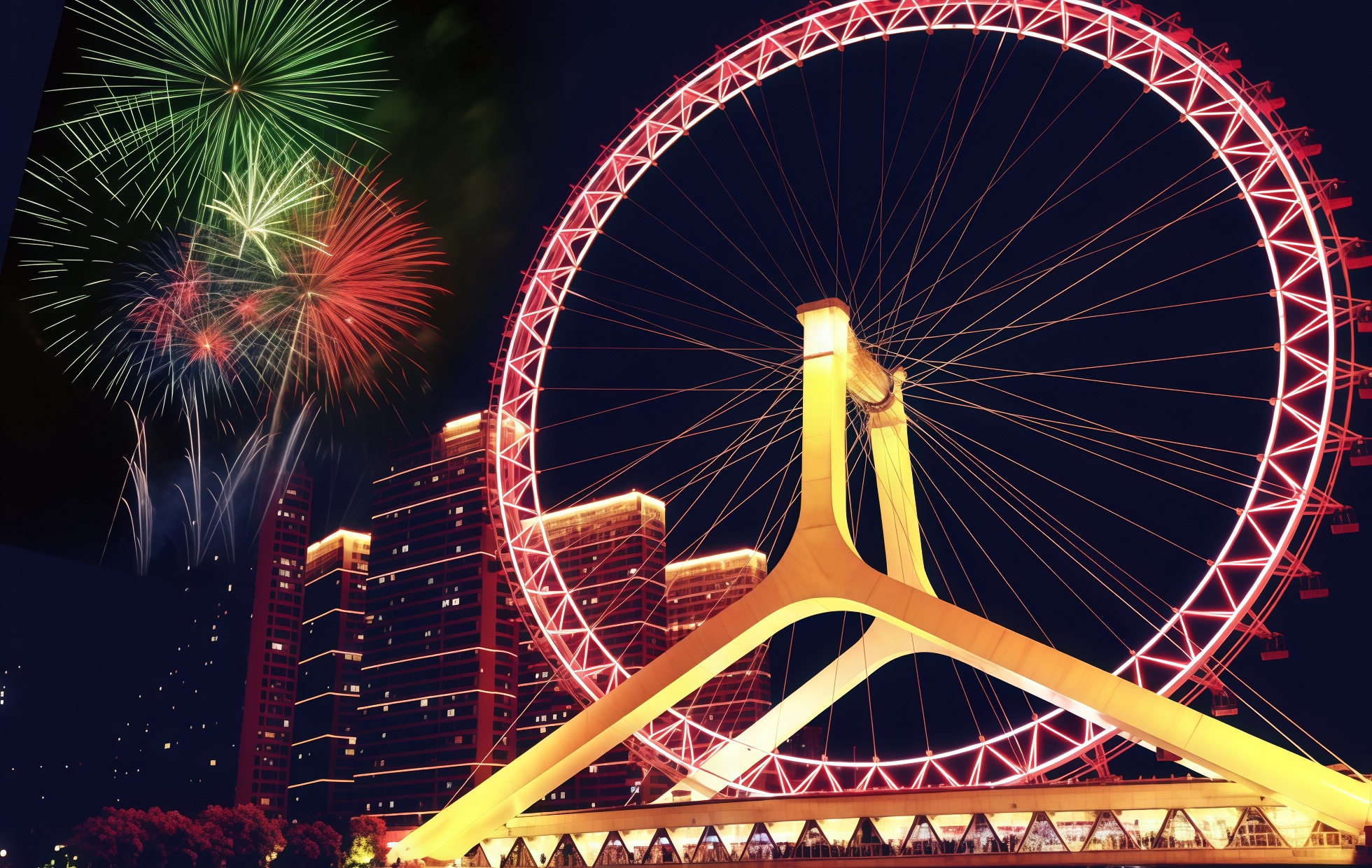 The Tianjin Eye Ferris Wheel: The 