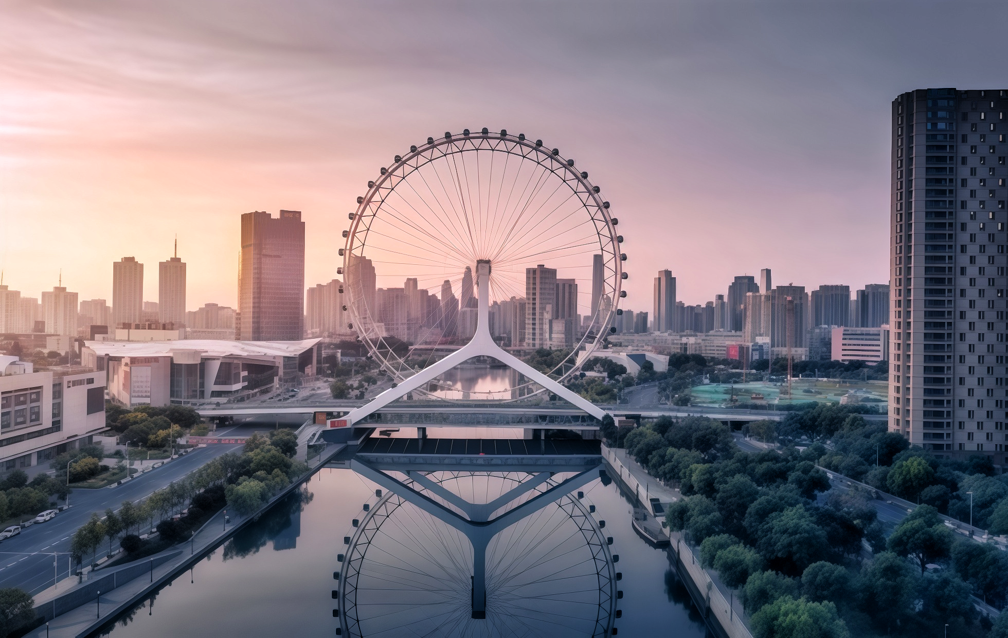 The Tianjin Eye Ferris Wheel: The 