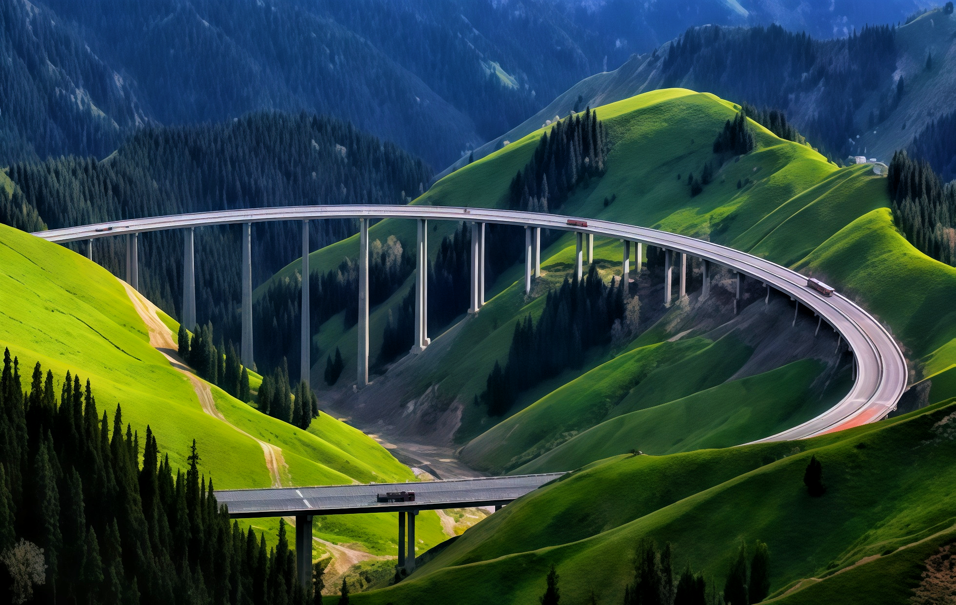 Гуозигоу: Поэзия Тяньшаня, картина Шелкового пути — вневременная ода мосту и каньону