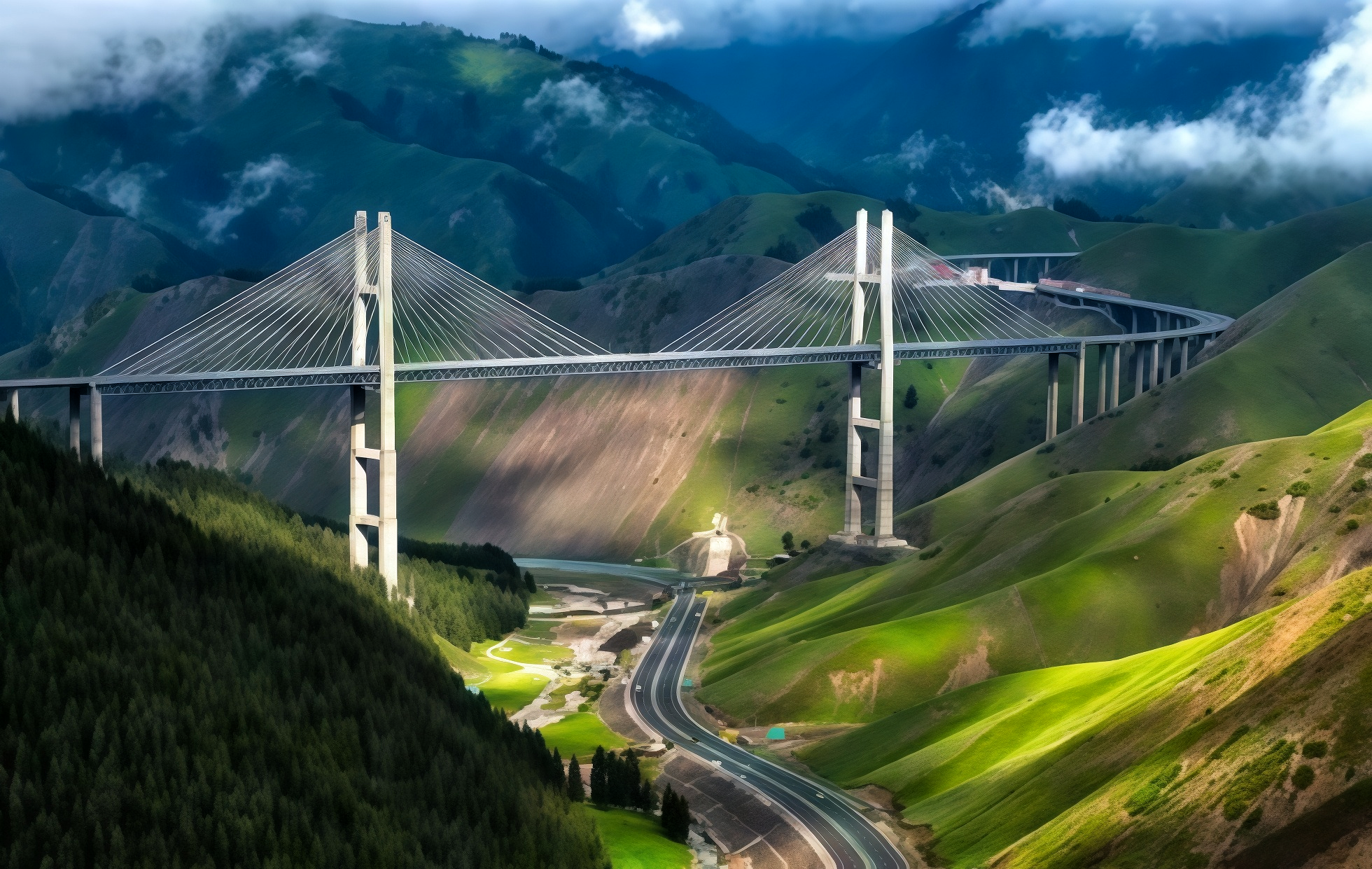 Гуозигоу: Поэзия Тяньшаня, картина Шелкового пути — вневременная ода мосту и каньону-2