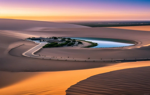 Mingsha Mountain & Crescent Spring: A Journey to a Thousand-Year Silk Road Marvel—Where Sand and Water Coexist-2