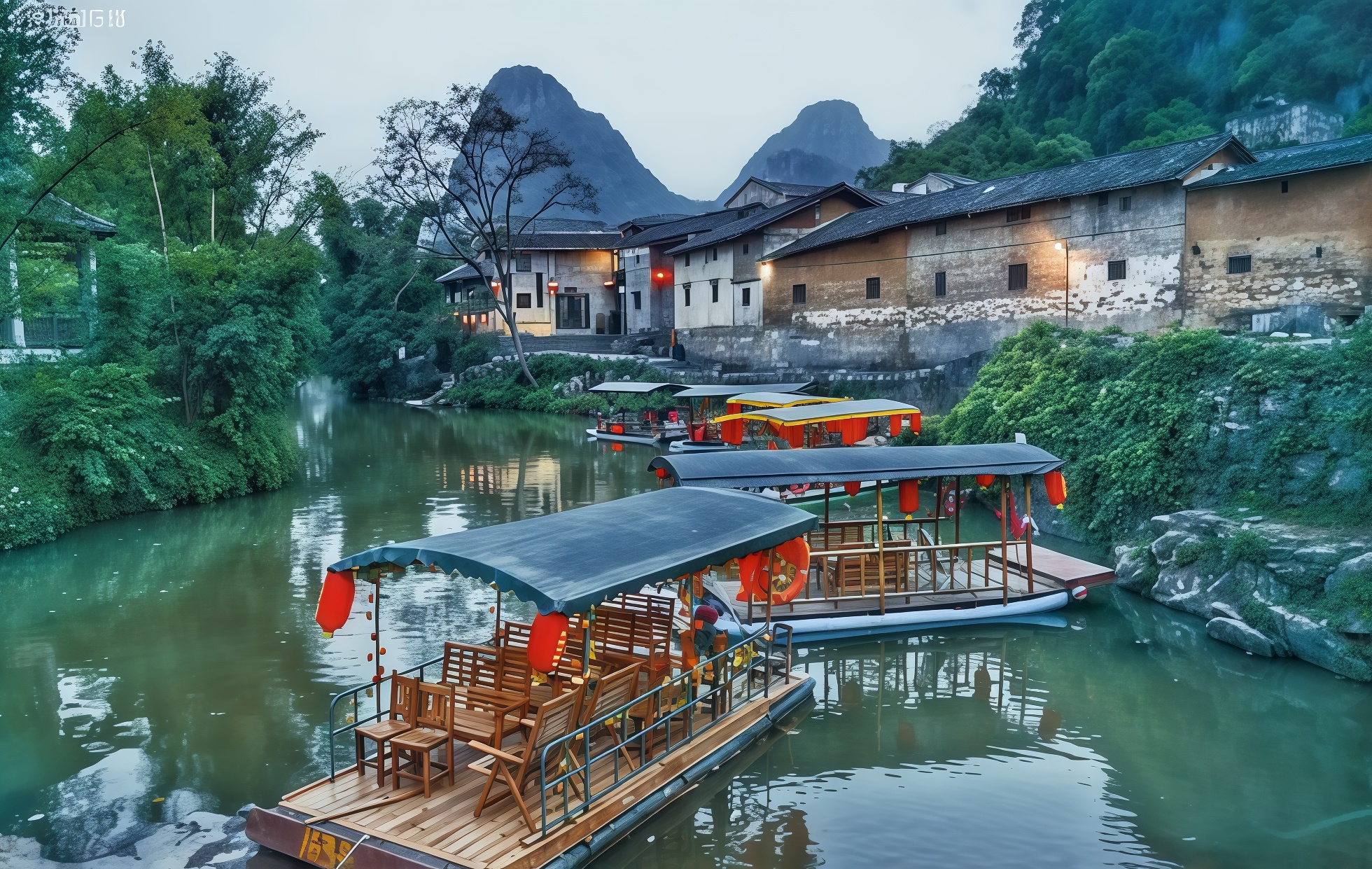 Paradise: A Secluded Realm Where Landscapes Form a Scroll and Pastoral Dreams Come to Life-4