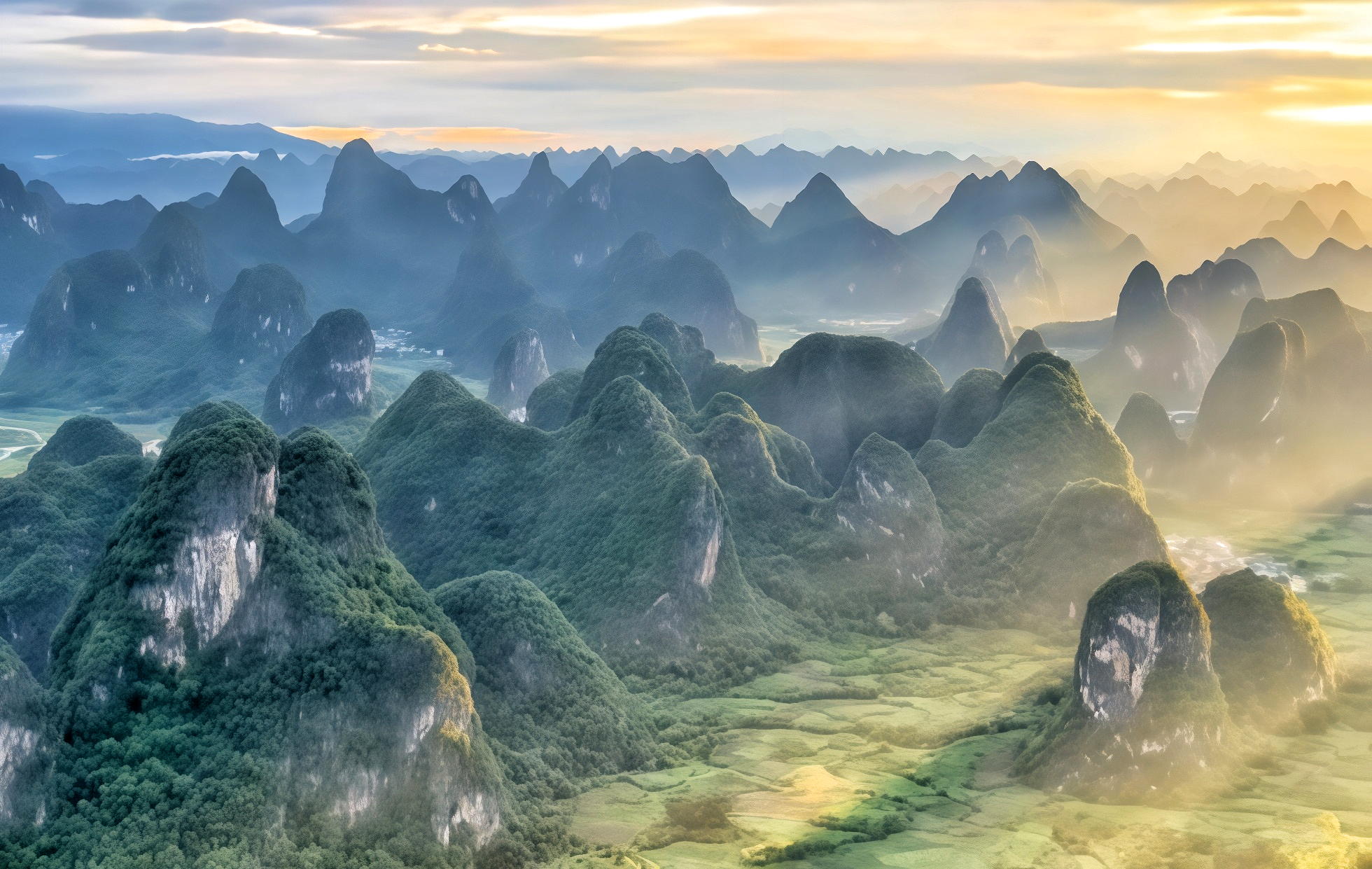 Xianggong Mountain: A Photographer's Paradise Overlooking the Li River's 