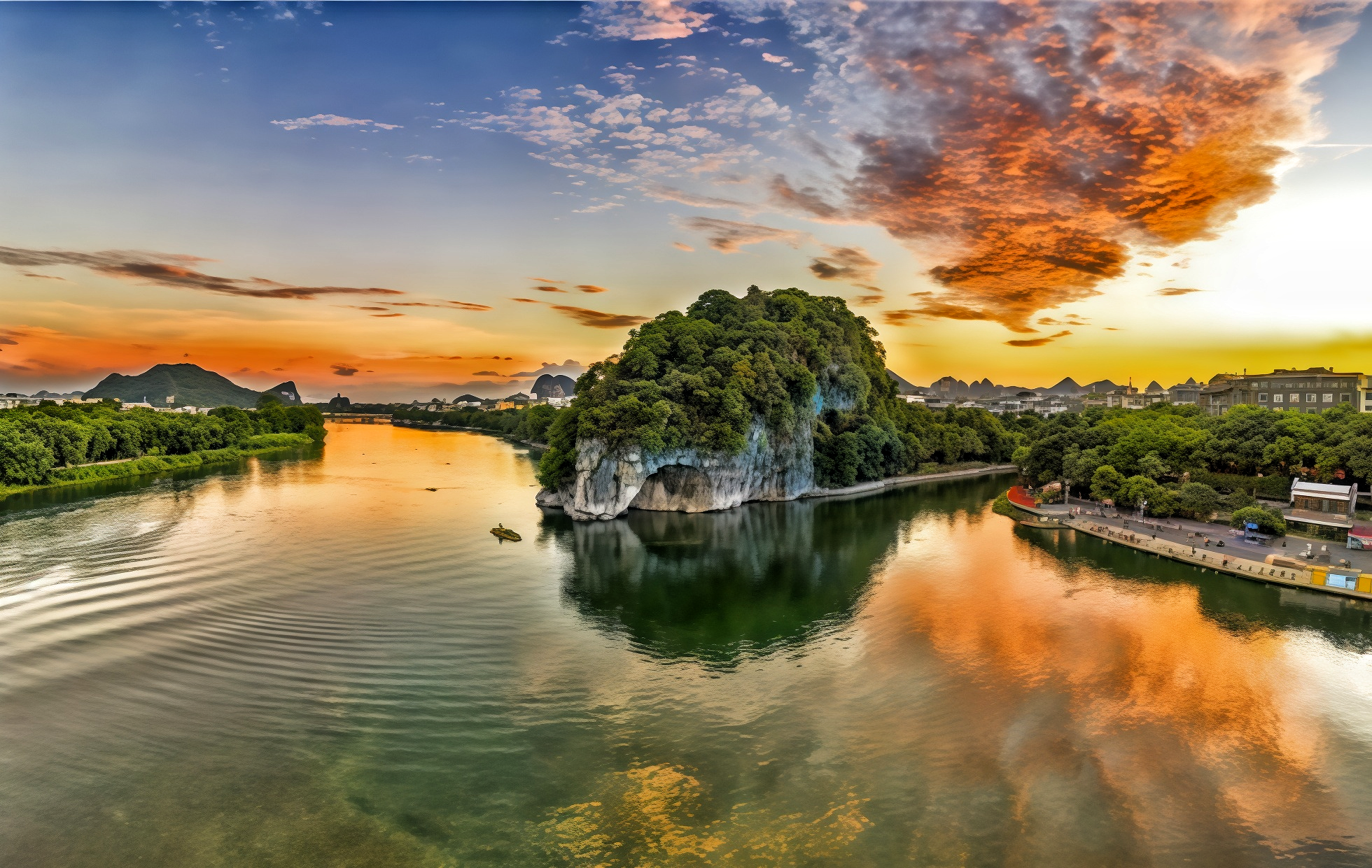 Elephant Trunk Hill: A Poetic Landscape—The Emblem of Guilin-3