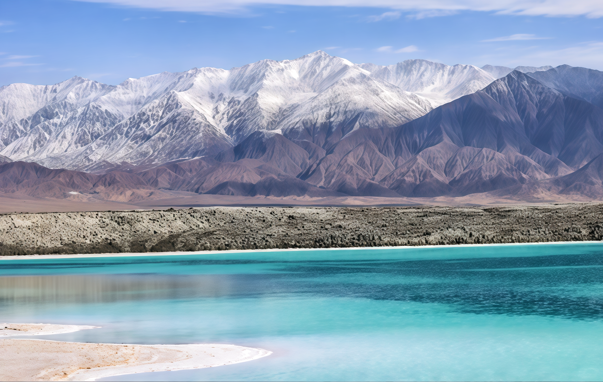Dachaidan Emerald Lake: A Journey to a Natural Palette Spilled Across the Gobi Desert-3
