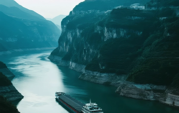 Смотровая площадка Wujiang Gallery: карстовый шедевр на «Стомильном галерее» реки Уцзян-4