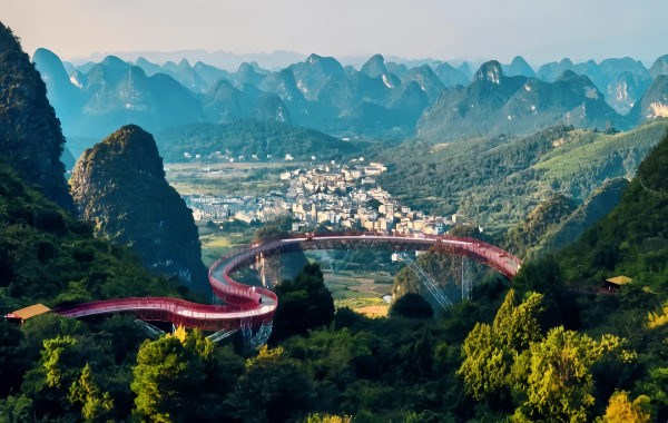 Ruyi Peak:A Journey of Good Fortune from Mysterious Peaks to a Sky City-2