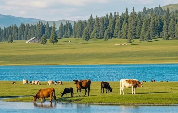 Ulan Butong Grassland : 시네마틱 여행 - 유럽 스타일 풍경과 유명한 영화 위치